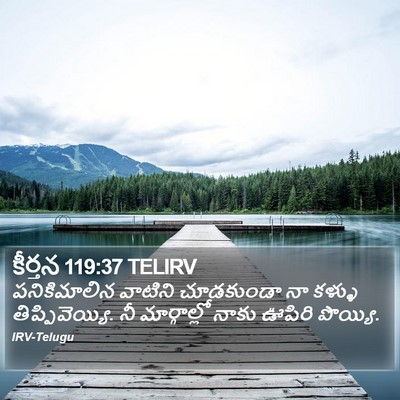 కీర్తన 119:37 TELIRV Bible Verse Image