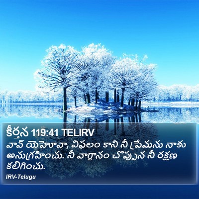 కీర్తన 119:41 TELIRV Bible Verse Image
