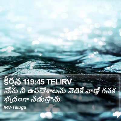 కీర్తన 119:45 TELIRV Bible Verse Image