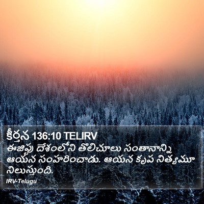 కీర్తన 136:10 TELIRV Bible Verse Image