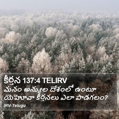 కీర్తన 137:4 TELIRV Bible Verse Image