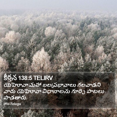 కీర్తన 138:5 TELIRV Bible Verse Image