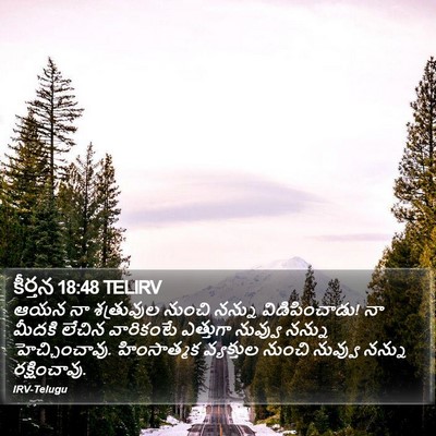 కీర్తన 18:48 TELIRV Bible Verse Image