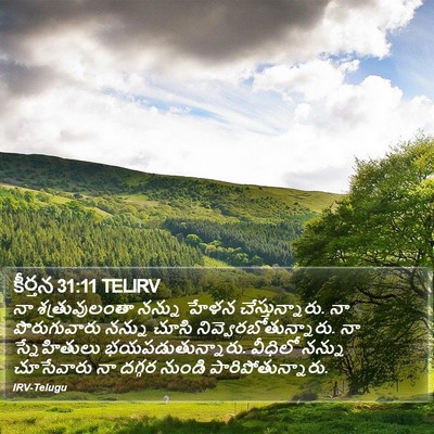 కీర్తన 31:11 TELIRV Bible Verse Image