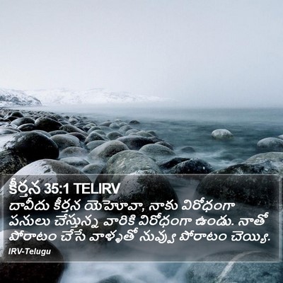 కీర్తన 35:1 TELIRV Bible Verse Image
