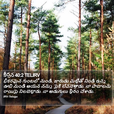 కీర్తన 40:2 TELIRV Bible Verse Image