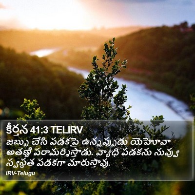 కీర్తన 41:3 TELIRV Bible Verse Image