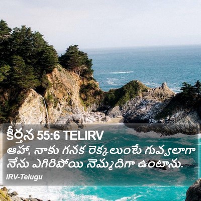 కీర్తన 55:6 TELIRV Bible Verse Image