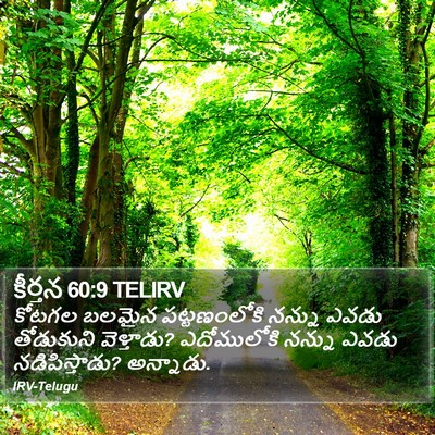 కీర్తన 60:9 TELIRV Bible Verse Image