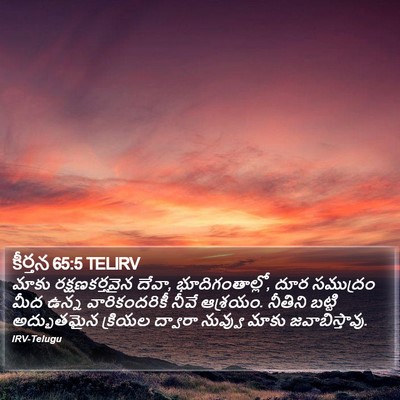 కీర్తన 65:5 TELIRV Bible Verse Image