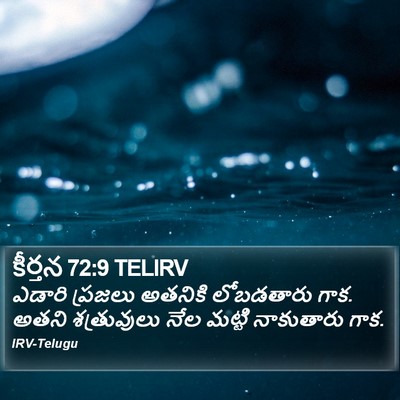 కీర్తన 72:9 TELIRV Bible Verse Image
