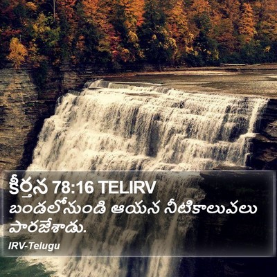 కీర్తన 78:16 TELIRV Bible Verse Image