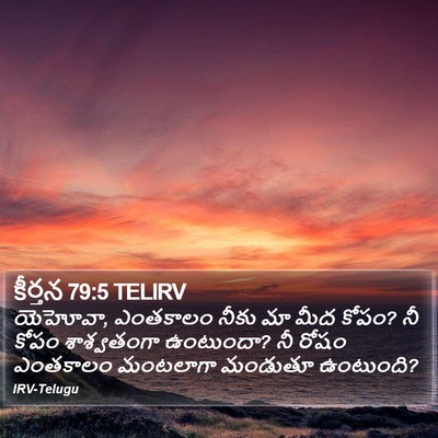 కీర్తన 79:5 TELIRV Bible Verse Image