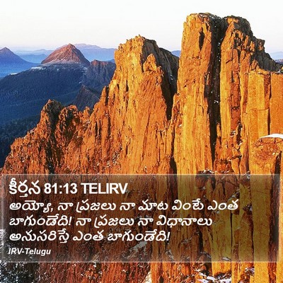 కీర్తన 81:13 TELIRV Bible Verse Image