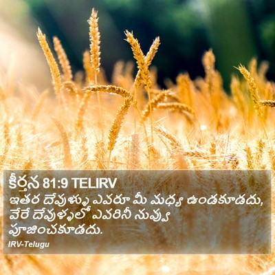 కీర్తన 81:9 TELIRV Bible Verse Image