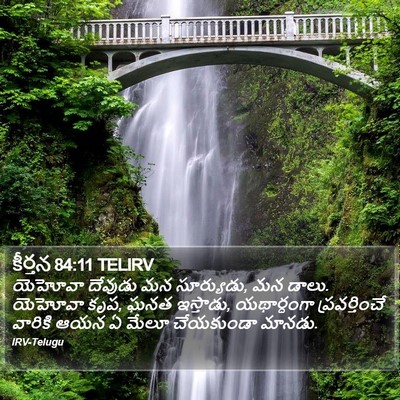 కీర్తన 84:11 TELIRV Bible Verse Image