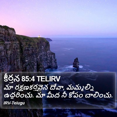కీర్తన 85:4 TELIRV Bible Verse Image