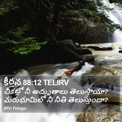 కీర్తన 88:12 TELIRV Bible Verse Image