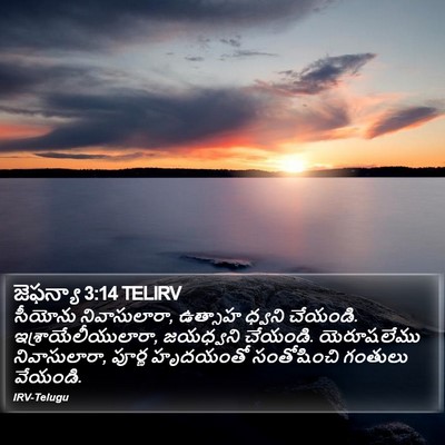జెఫన్యా 3:14 TELIRV Bible Verse Image