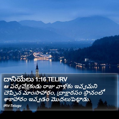 దానియేలు 1:16 TELIRV Bible Verse Image