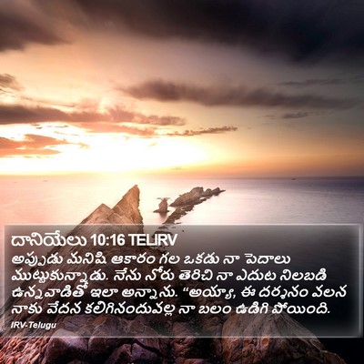 దానియేలు 10:16 TELIRV Bible Verse Image