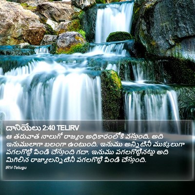 దానియేలు 2:40 TELIRV Bible Verse Image