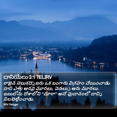 దానియేలు 3:1 TELIRV Bible Verse Image