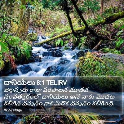 దానియేలు 8:1 TELIRV Bible Verse Image