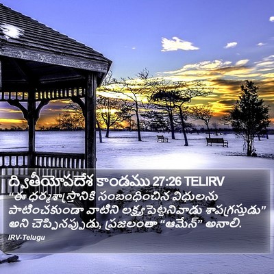 ద్వితీయోపదేశ కాండము 27:26 TELIRV Bible Verse Image