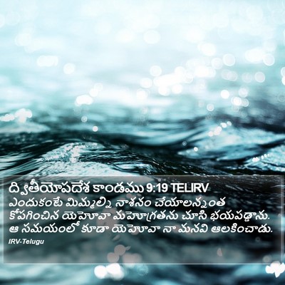 ద్వితీయోపదేశ కాండము 9:19 TELIRV Bible Verse Image