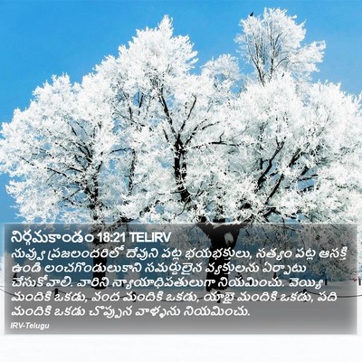 నిర్గమకాండం 18:21 TELIRV Bible Verse Image