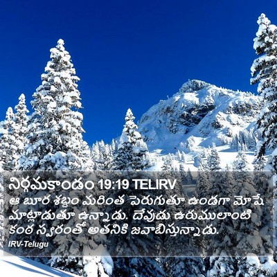 నిర్గమకాండం 19:19 TELIRV Bible Verse Image