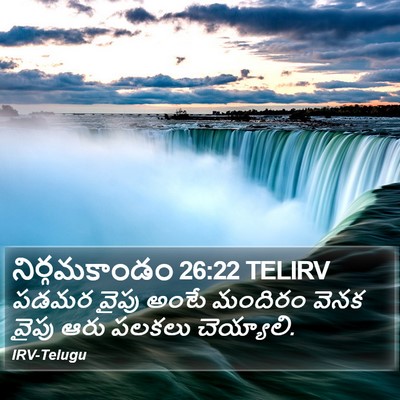 నిర్గమకాండం 26:22 TELIRV Bible Verse Image