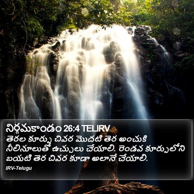 నిర్గమకాండం 26:4 TELIRV Bible Verse Image
