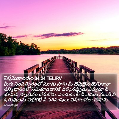 నిర్గమకాండం 34:24 TELIRV Bible Verse Image