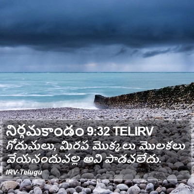నిర్గమకాండం 9:32 TELIRV Bible Verse Image