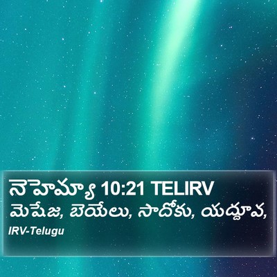 నెహెమ్యా 10:21 TELIRV Bible Verse Image