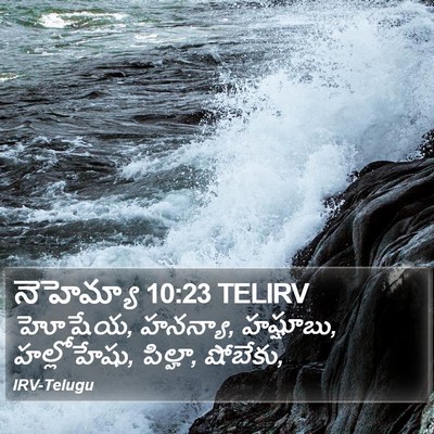 నెహెమ్యా 10:23 TELIRV Bible Verse Image