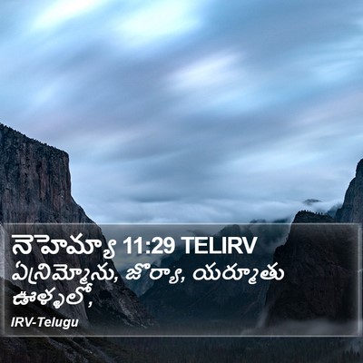 నెహెమ్యా 11:29 TELIRV Bible Verse Image