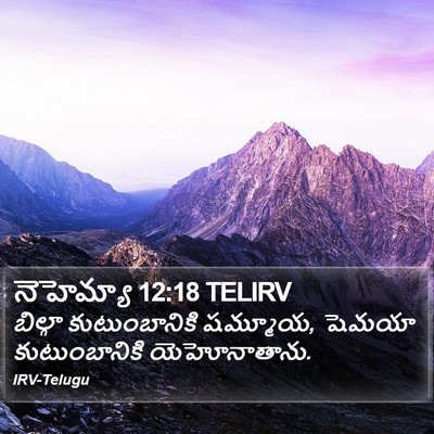 నెహెమ్యా 12:18 TELIRV Bible Verse Image