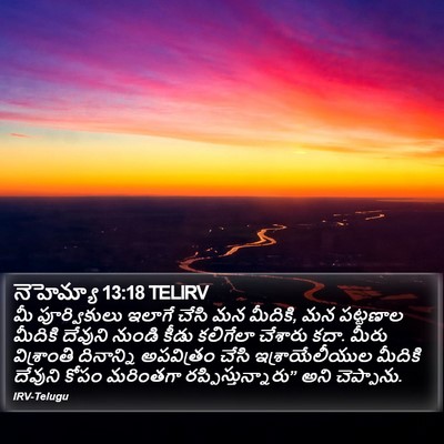 నెహెమ్యా 13:18 TELIRV Bible Verse Image