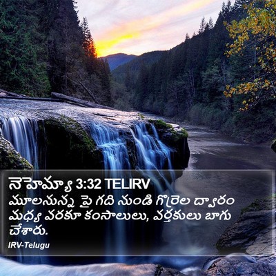 నెహెమ్యా 3:32 TELIRV Bible Verse Image