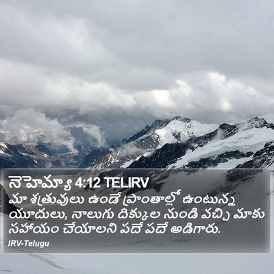నెహెమ్యా 4:12 TELIRV Bible Verse Image