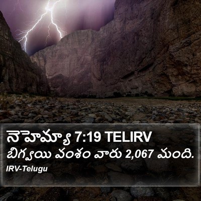 నెహెమ్యా 7:19 TELIRV Bible Verse Image
