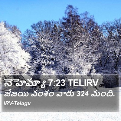నెహెమ్యా 7:23 TELIRV Bible Verse Image