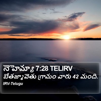 నెహెమ్యా 7:28 TELIRV Bible Verse Image