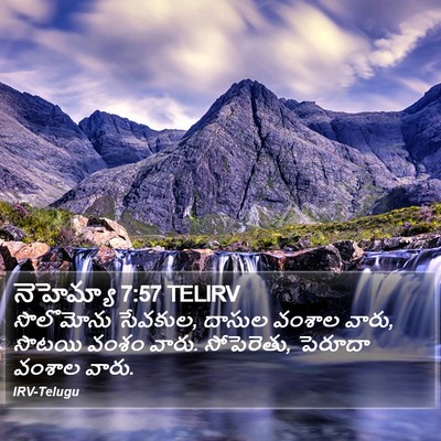 నెహెమ్యా 7:57 TELIRV Bible Verse Image