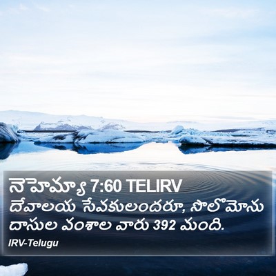 నెహెమ్యా 7:60 TELIRV Bible Verse Image