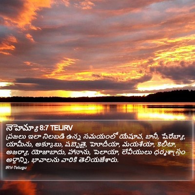 నెహెమ్యా 8:7 TELIRV Bible Verse Image