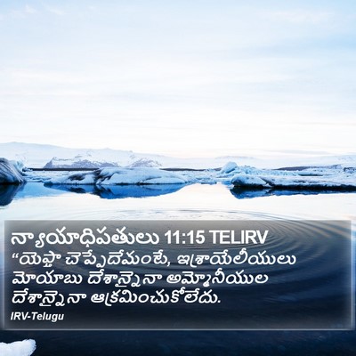 న్యాయాధిపతులు 11:15 TELIRV Bible Verse Image